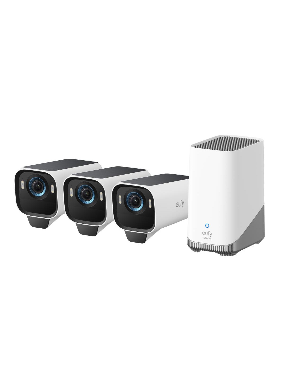 Eufy Cam S3 Pro, 3-kamera-sæt, sikkerhedskamera, Smart Home