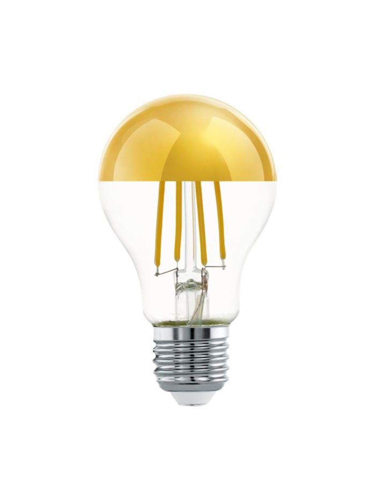 EGLO LED pære A60 Standard Topforsejlet 7,3W/827 806 lumen klar/guld E27