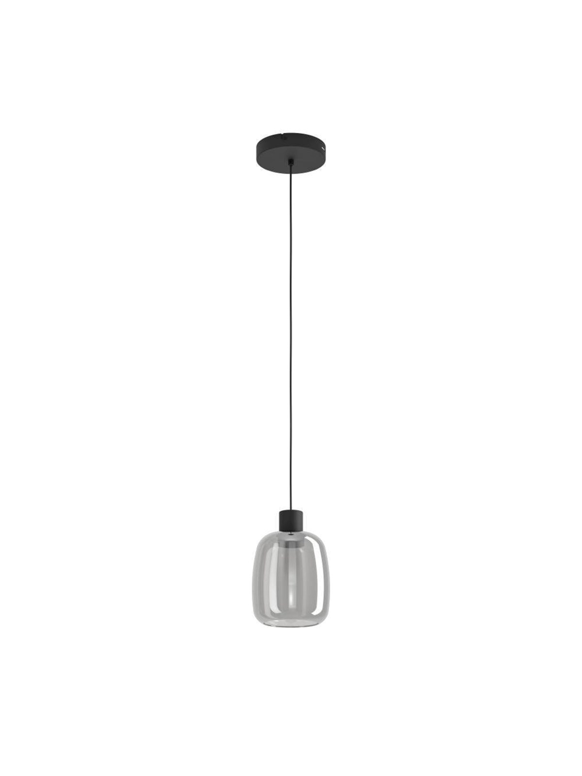 EGLO CONNECT.Z MOLOCHIO SMART pendel sort/røgfarvet M/FARVER(RGB) OG TUNABLE WHITE