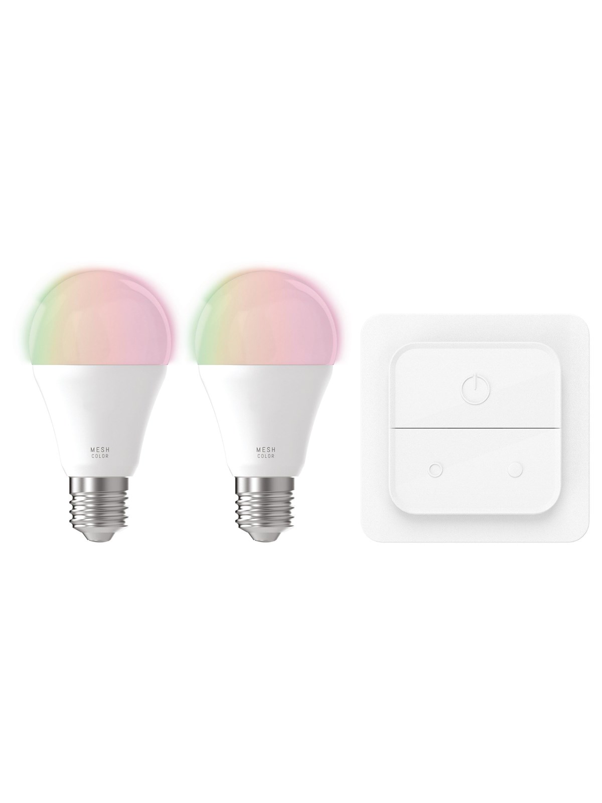 EGLO CONNECT.Z SÆT AFBRYDER + 2 E27 A60 opal SMART pærer M/FARVER(RGB) OG TUNABLE WHITE