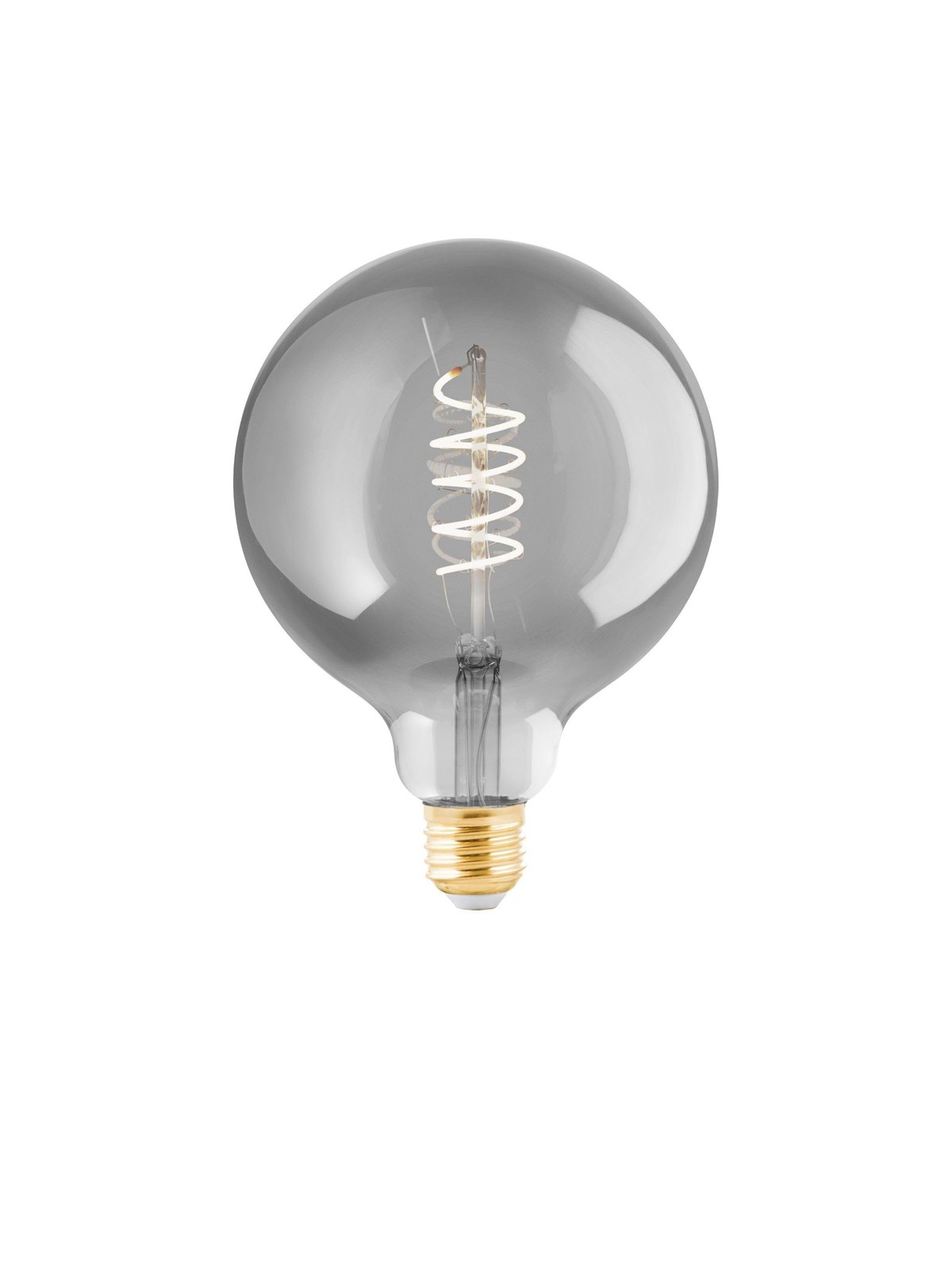 EGLO CONNECT.Z E27 G125 spiral røgfarvet SMART pære M/VARM HVID LYS, Smart Home