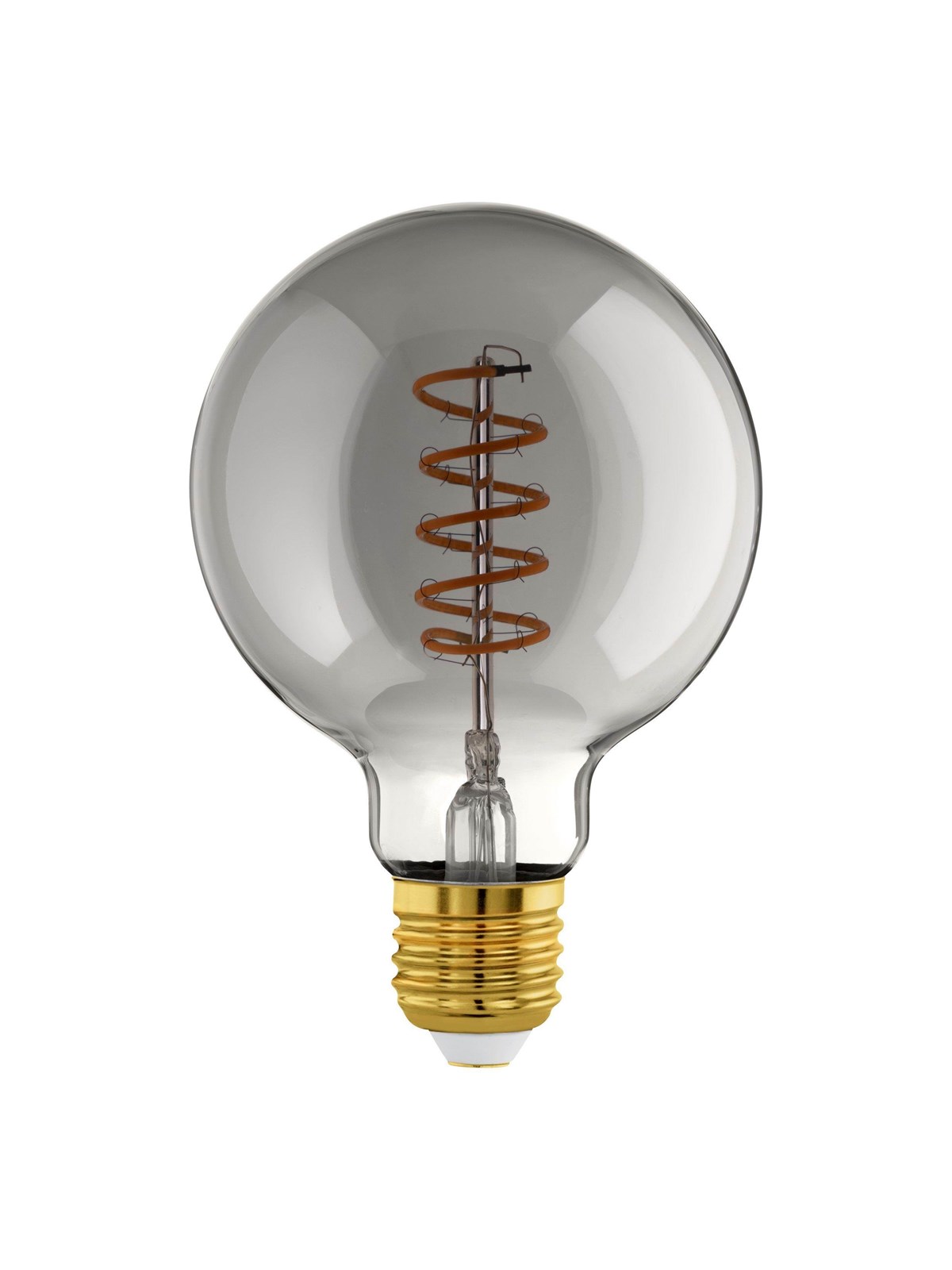 EGLO CONNECT.Z E27 G95 spiral røgfarvet SMART pære M/VARM HVID LYS, Smart Home