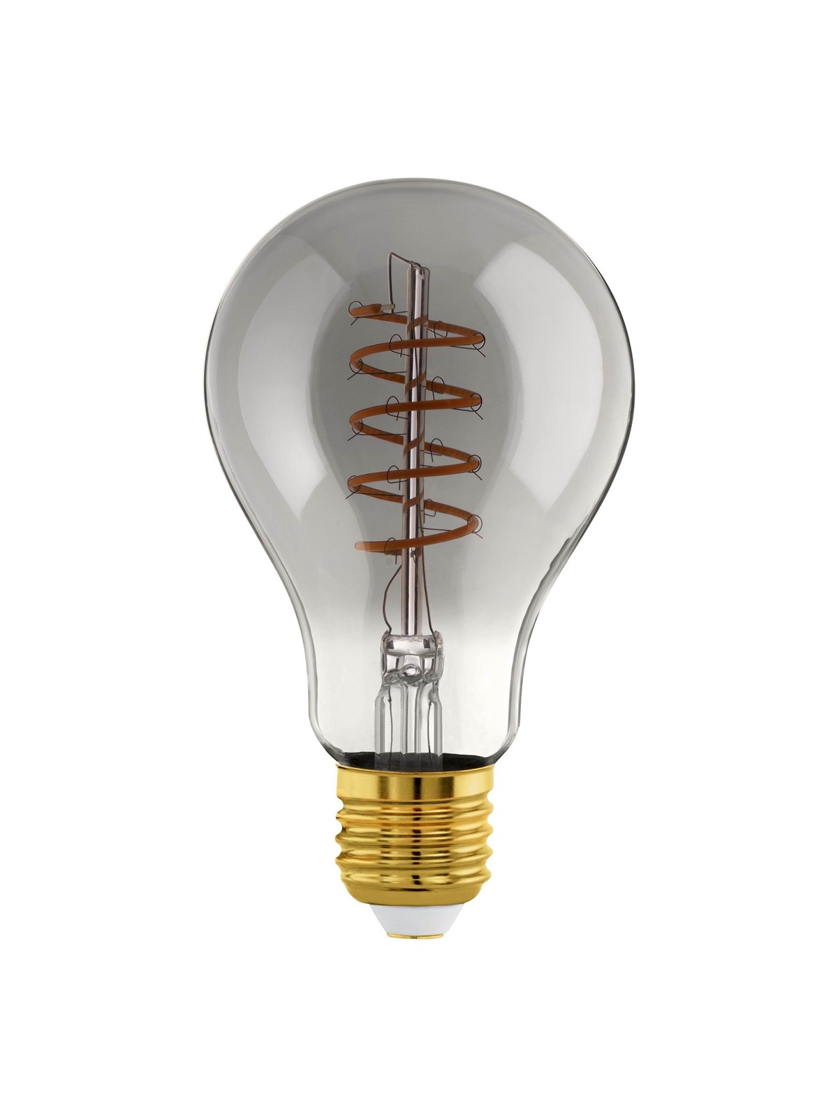 EGLO CONNECT.Z E27 A60 spiral røgfarvet SMART pære M/VARM HVID LYS, Smart Home