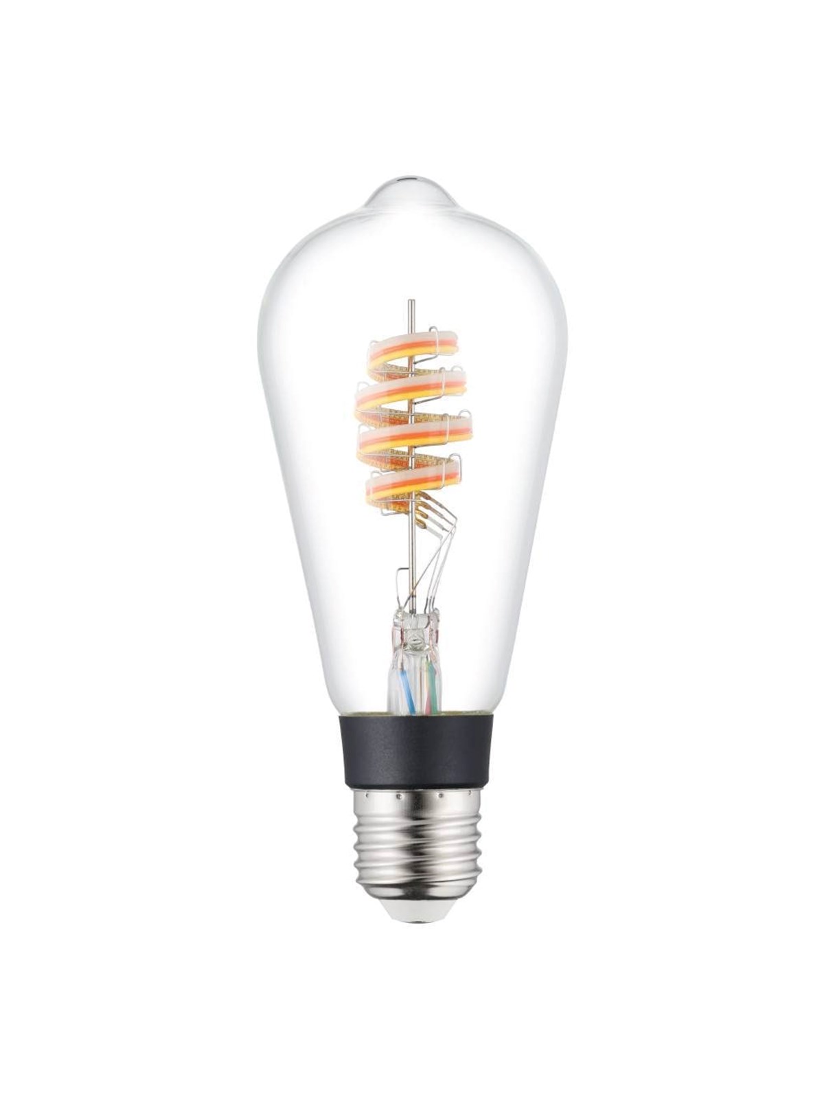 EGLO CONNECT.Z E27 ST64 klar SMART pære M/FARVER(RGB) OG VARM HVID LYS, Smart Home