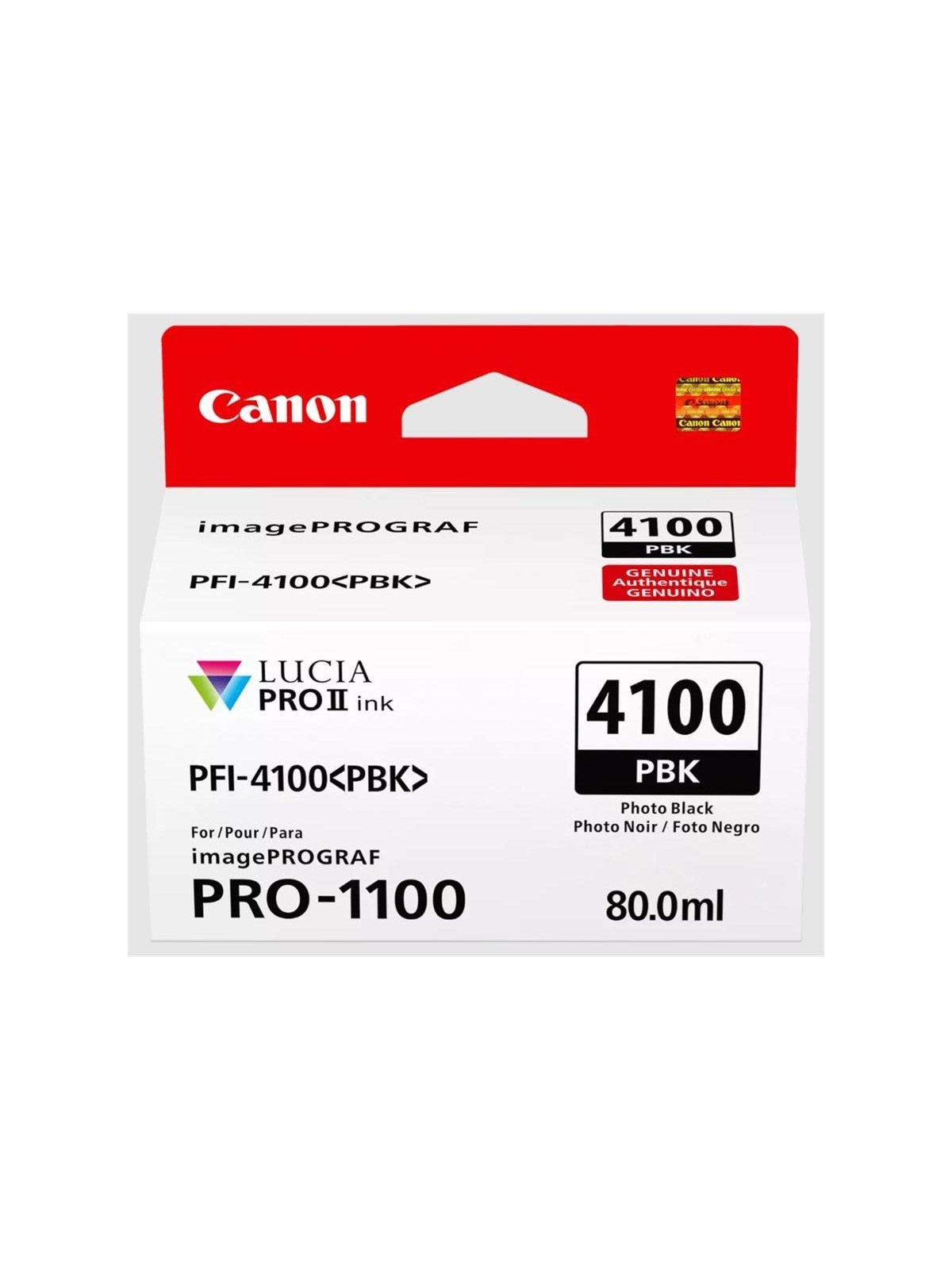 Canon PFI-4100 / 6777C001 Photo Black, Printerpatron Og Toner