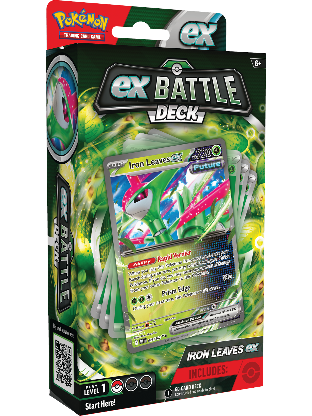 Pokemon TCG ex Battle Deck - Tapu Koko / Iron Leaves - Scarlet & Violet