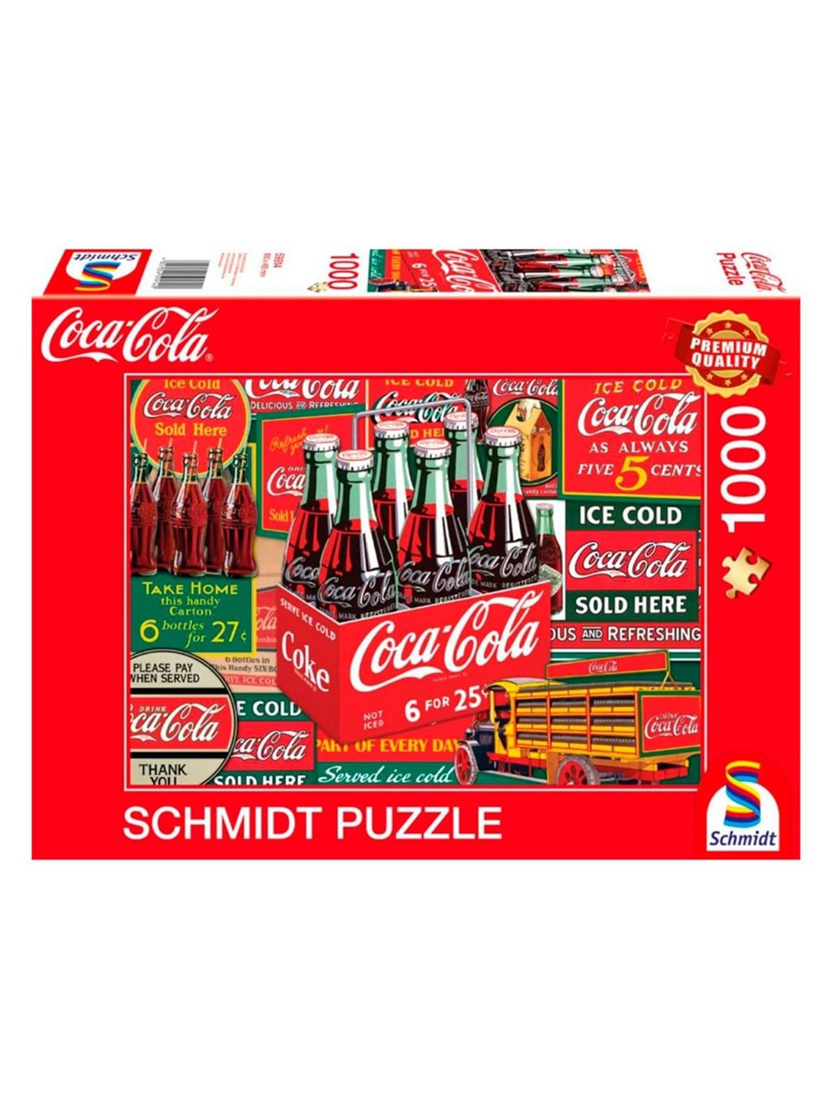Schmidt Puzzle - Coca Cola classic (1000 pieces) Floor