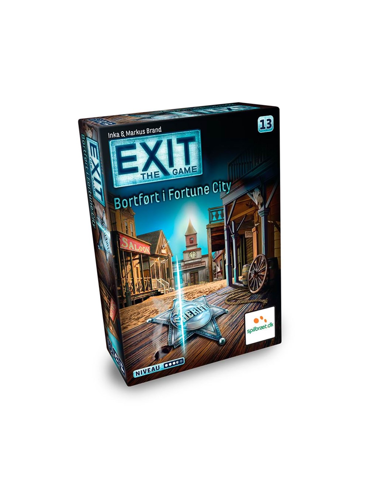 Lautapelit Exit 13: Bortført i Fortune City (DA)