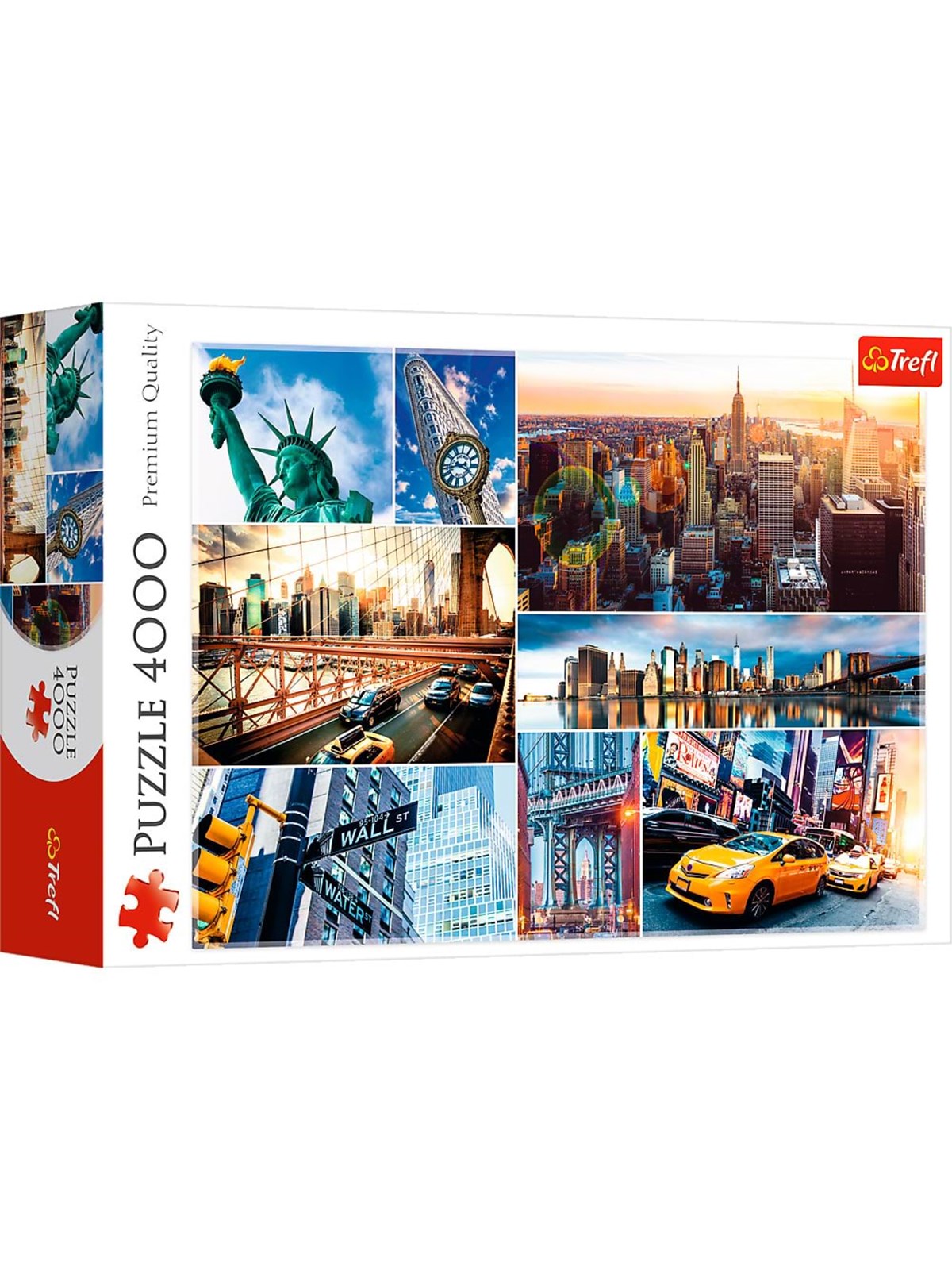 Trefl Puzzle - New York - collage (4000 pieces) Floor
