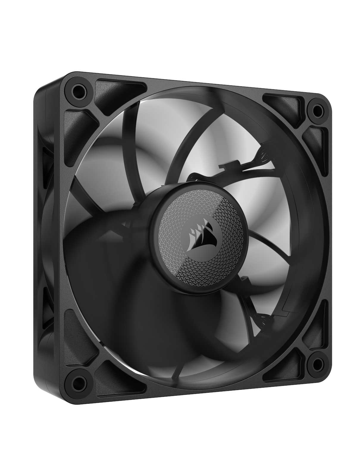 Corsair iCUE LINK RX120 MAX - Expansion Fan - Kabinet køler - 120mm - Sort - 36 dBA