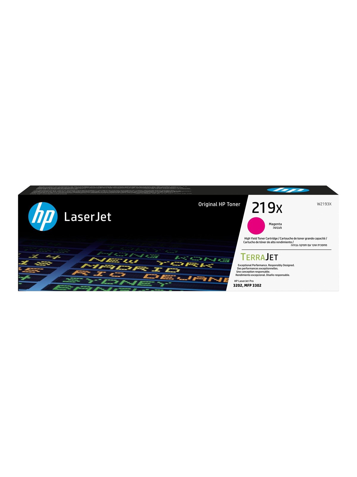 HP 219X / W2193X High Capacity Magenta Toner, Printerpatron Og Toner