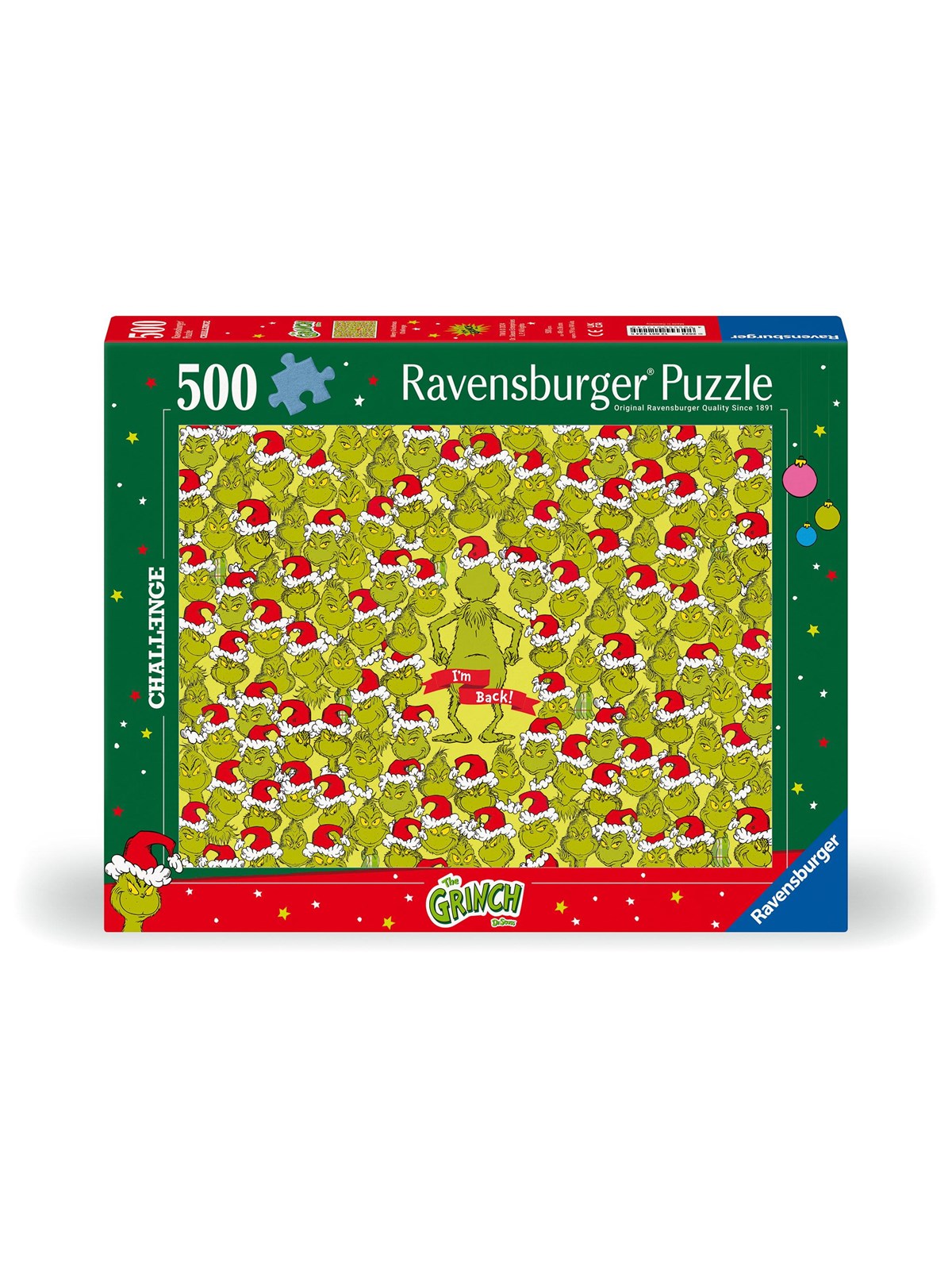 Ravensburger Challenge Grinch 500p