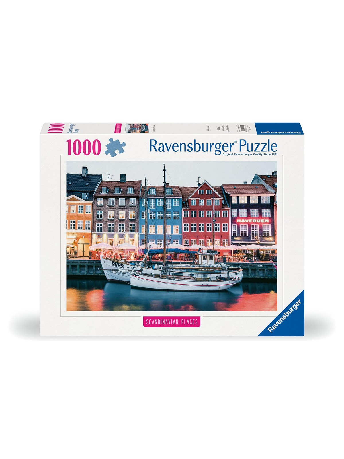 Ravensburger Scandinavian Copenhagen Denmark 1000p