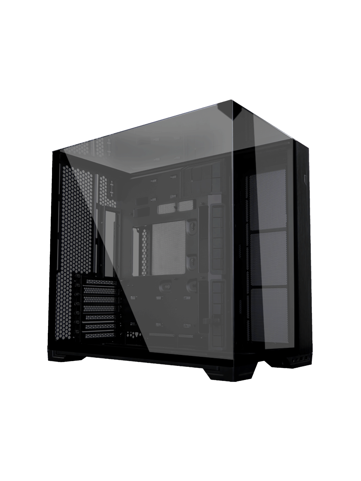 Lian Li O11 Vision Compact Black - Kabinet - Miditower - Sort, Kabinet