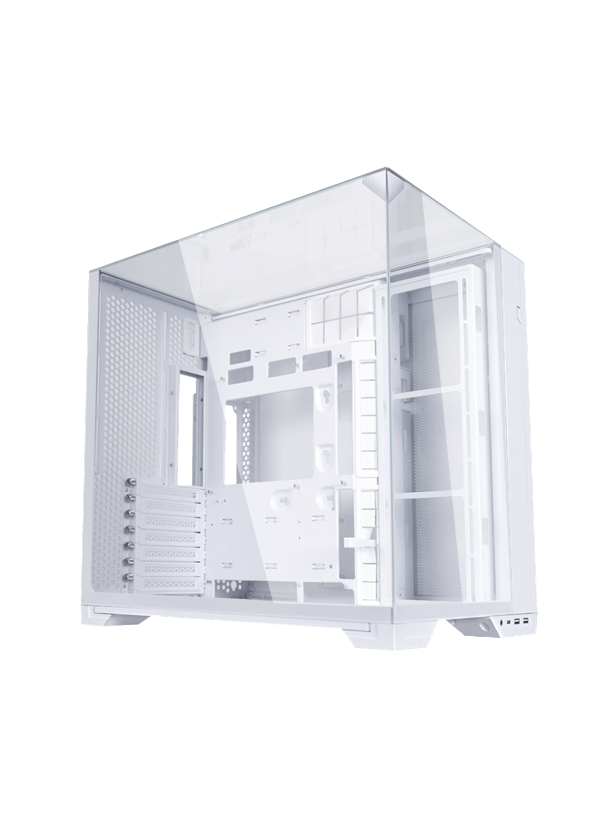 Lian Li O11 Vision Compact White - Kabinet - Miditower - Hvid, Kabinet