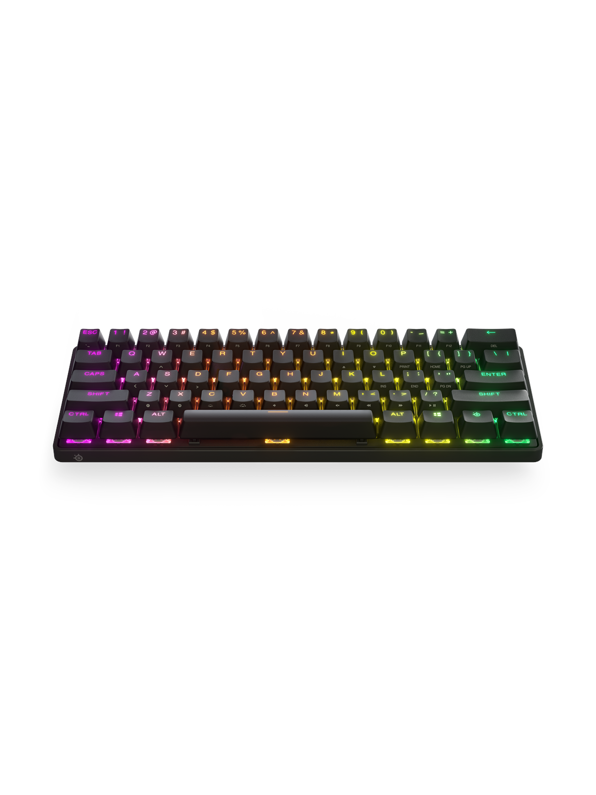 SteelSeries Apex Pro Mini Wireless - Gaming Tastatur - Uden Numpad - Nordisk - Sort