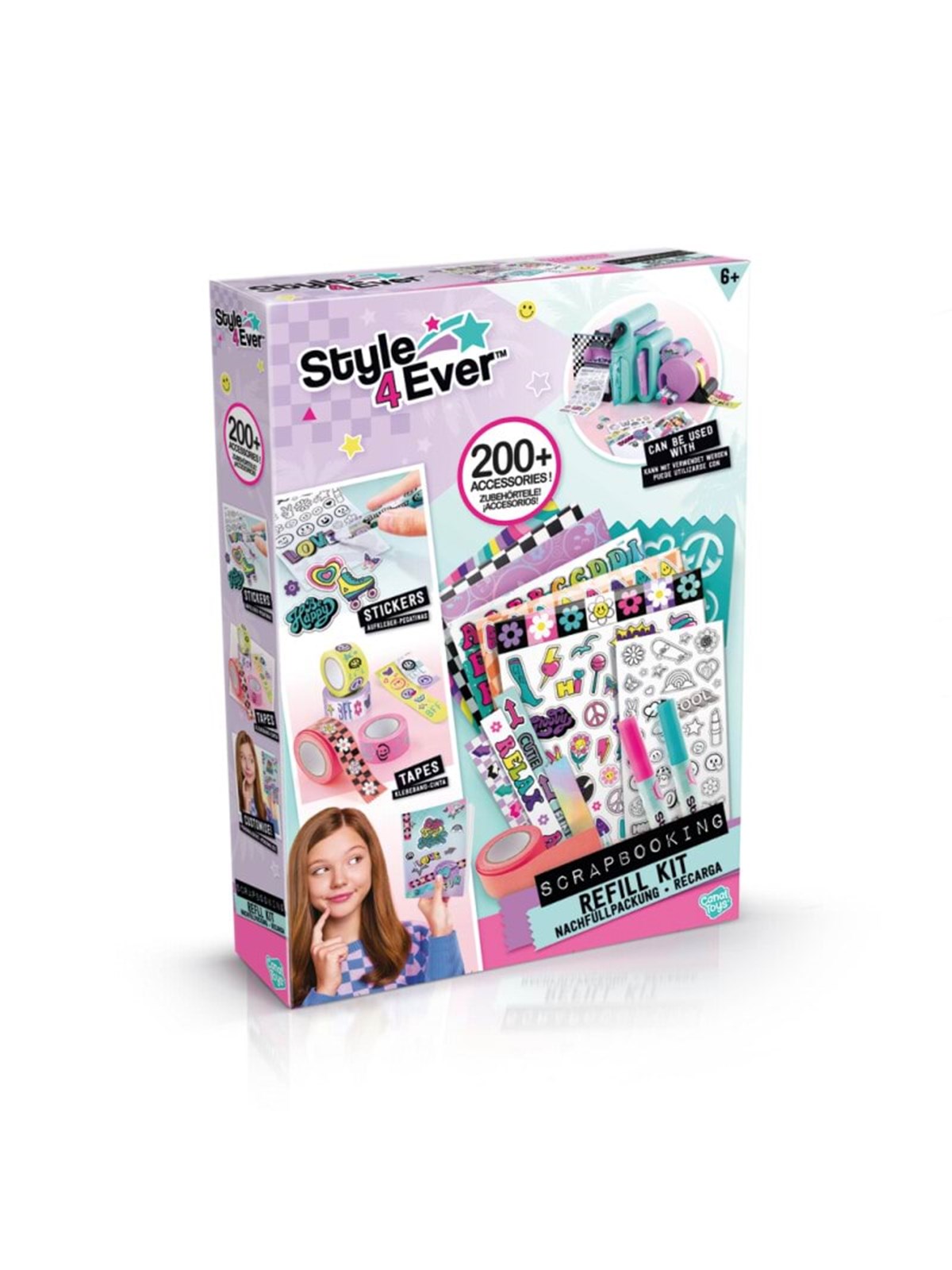 Style 4 Ever Scrapbooking Refill, Kreativt Legetøj