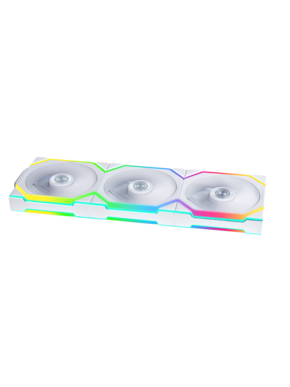 Lian Li UNI FAN SL Wireless 3-pack White - Kabinet køler - 120mm - Hvid - 29 dBA