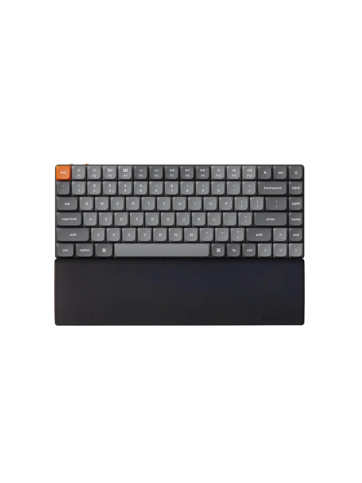 Keychron Silicone Palmrest K3 series / K7 series - Håndledsstøtte - Sort