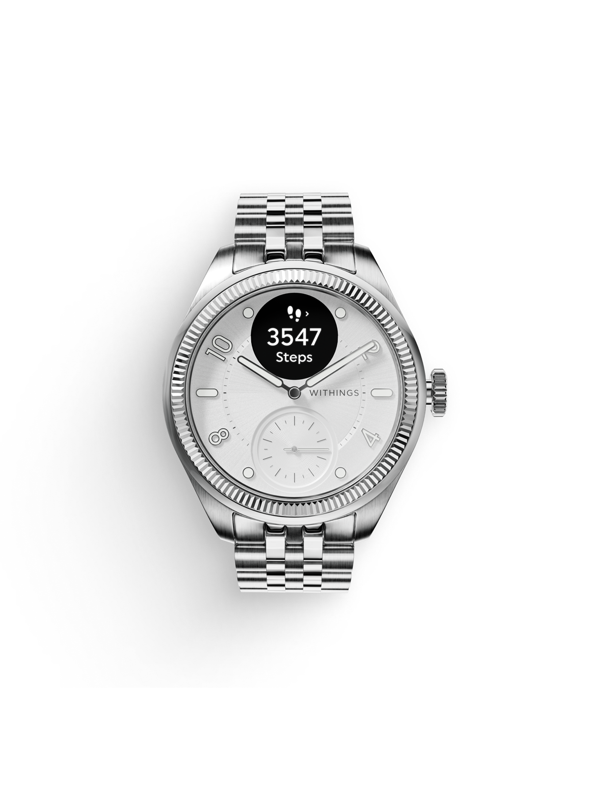 Withings ScanWatch Nova Brilliant Edition 39mm - Titanium Silver, Smartwatch