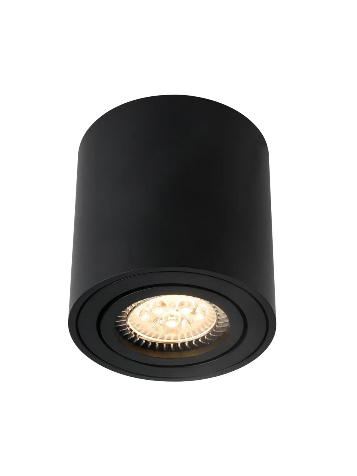 Nordlux Sabonis påbygningsspot, sort, Lampe