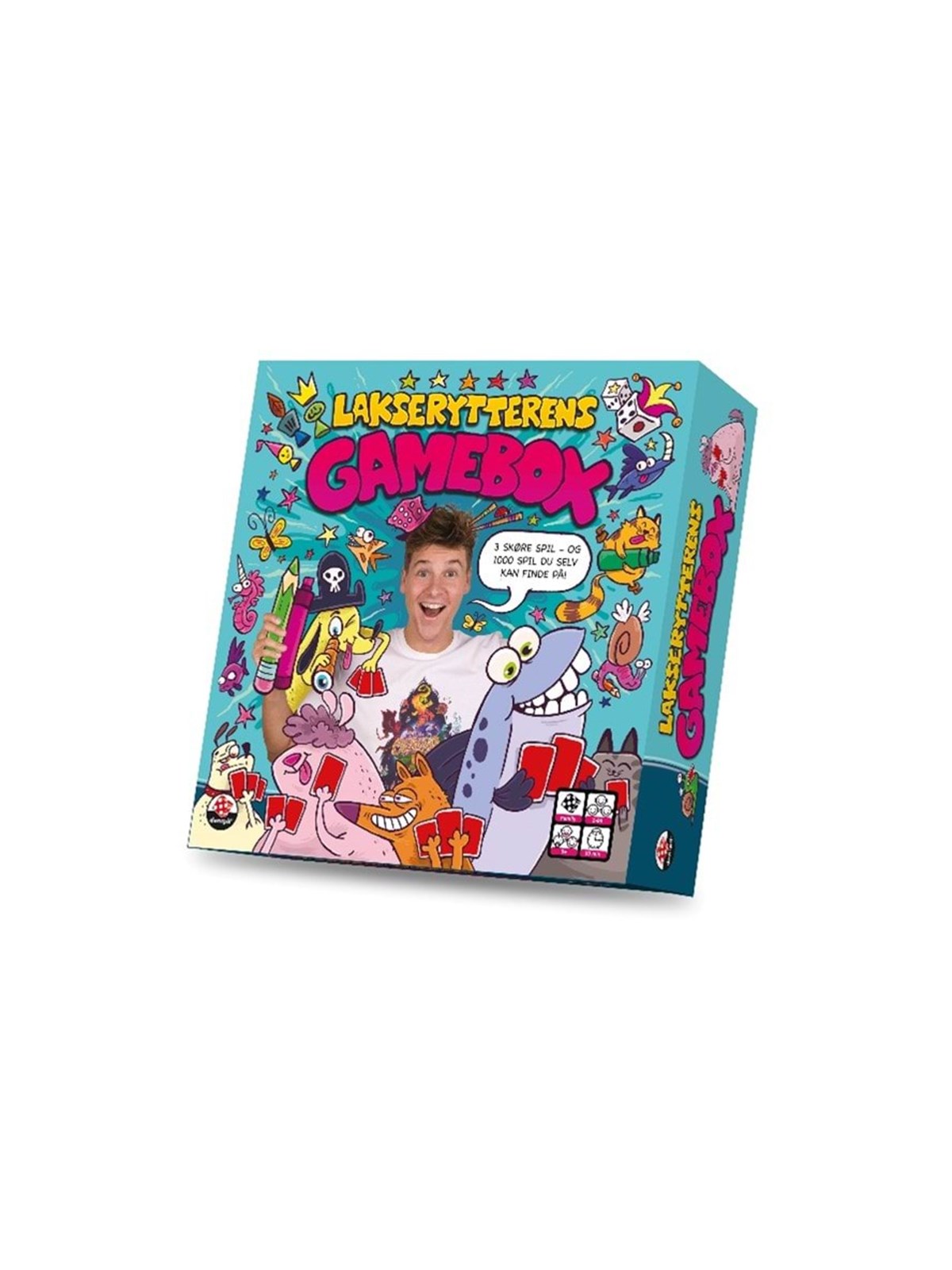 Danspil Lakserytterens GAMEBOX