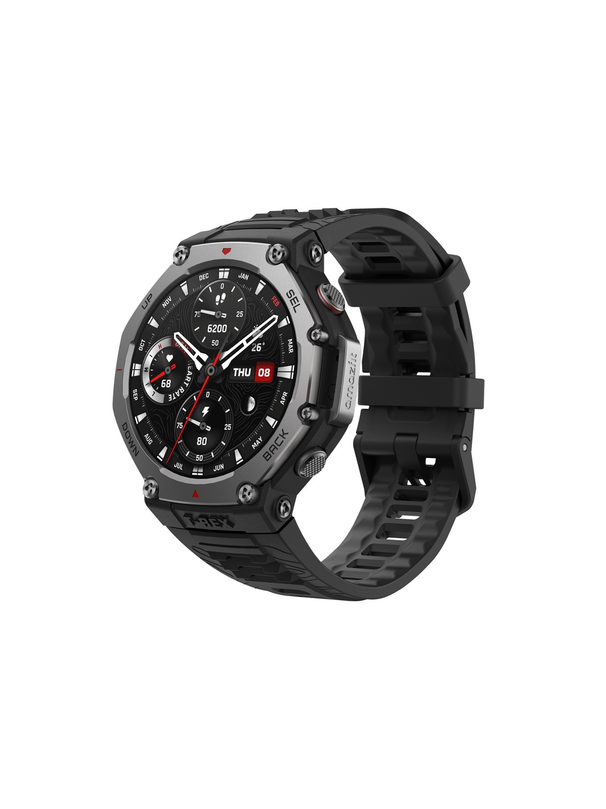 Amazfit T-Rex 3 48 mm - Onyx Sort, Smartwatch
