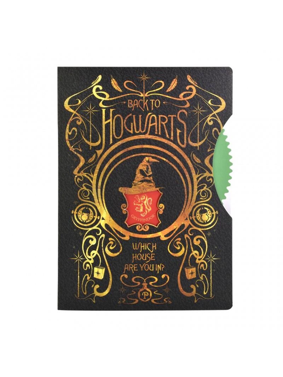 Pyramid Harry Potter Spinner Notebook - Colorful Crest, Notesbog