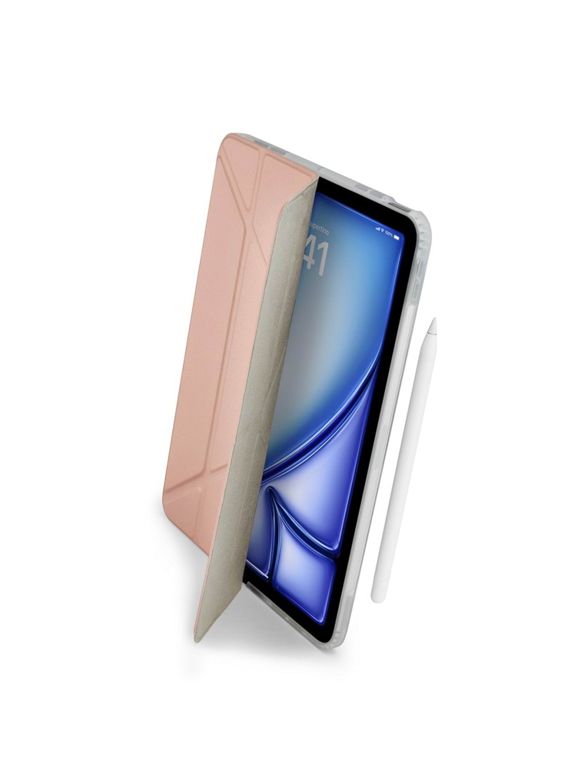 Pipetto iPad Air 11" Origami No1 - Metallic Pink, Tablet Cover