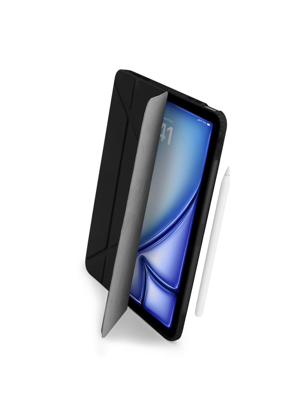 Pipetto Origami No1 Original Case - Black - iPad Air 13" (M3.2025 M2.2024)