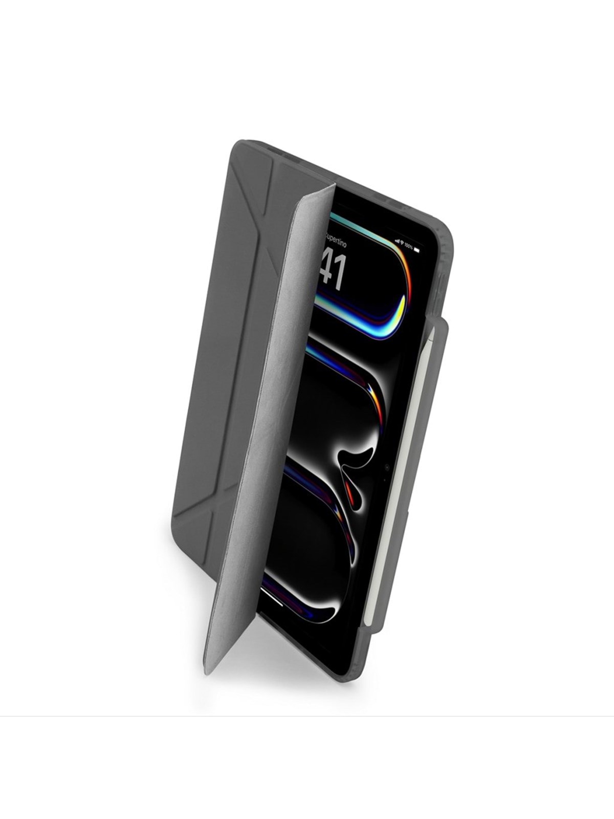 Pipetto iPad Pro 13 (2024) Origami No3 Pencil Case, Tablet Cover