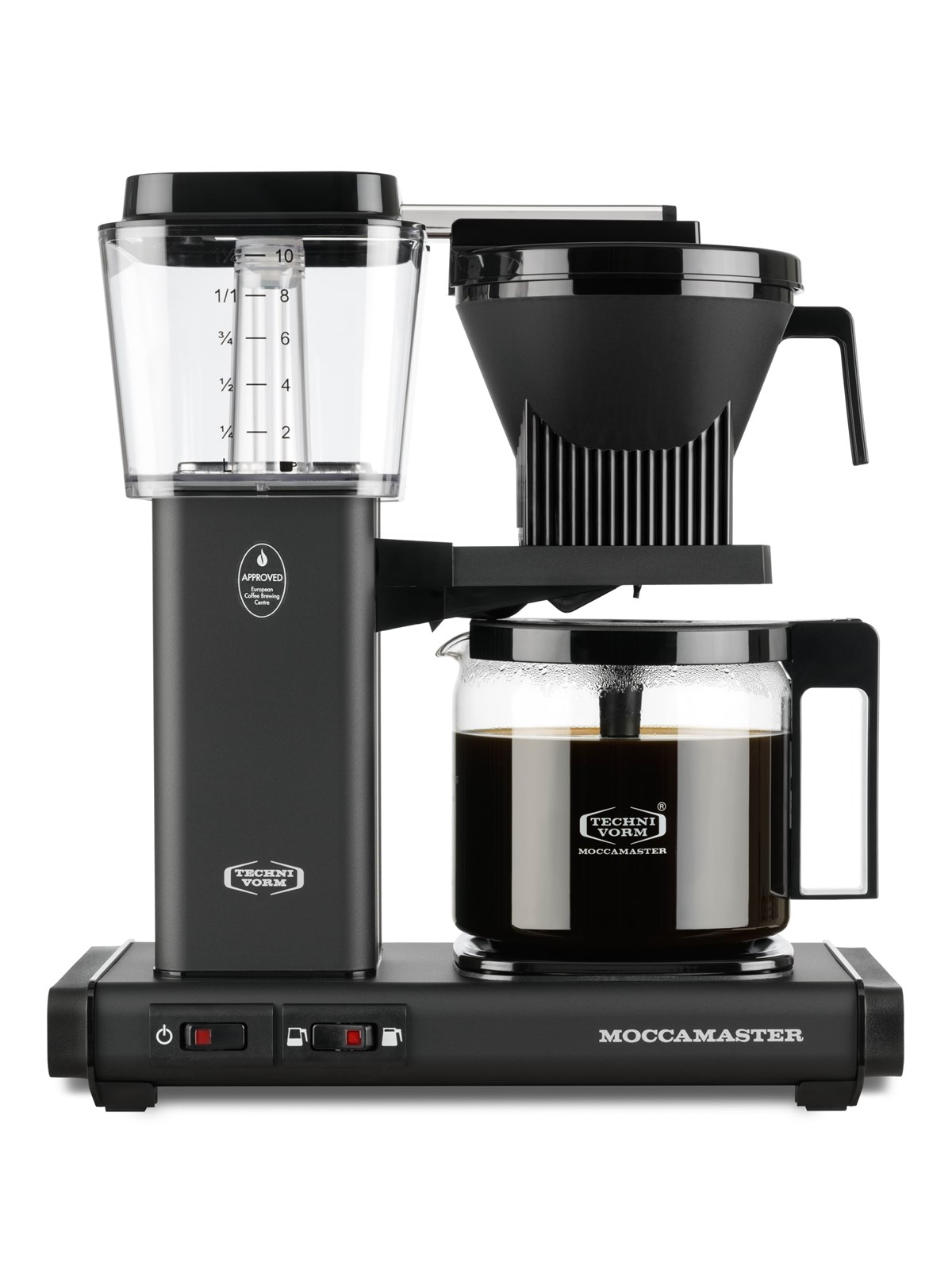 Moccamaster Optio Matt Black, Kaffemaskine