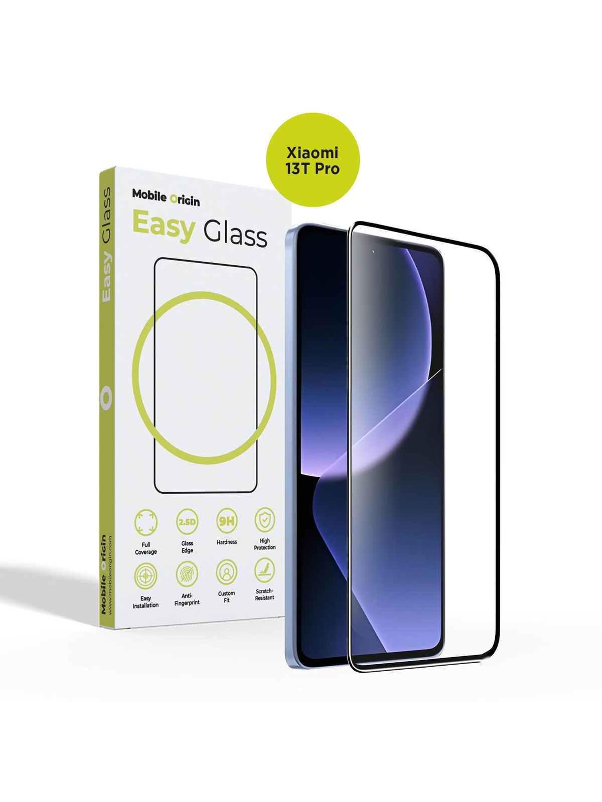 Mobile Origin EasyGlass Xiaomi 13T Pro, Beskyttelsesglas