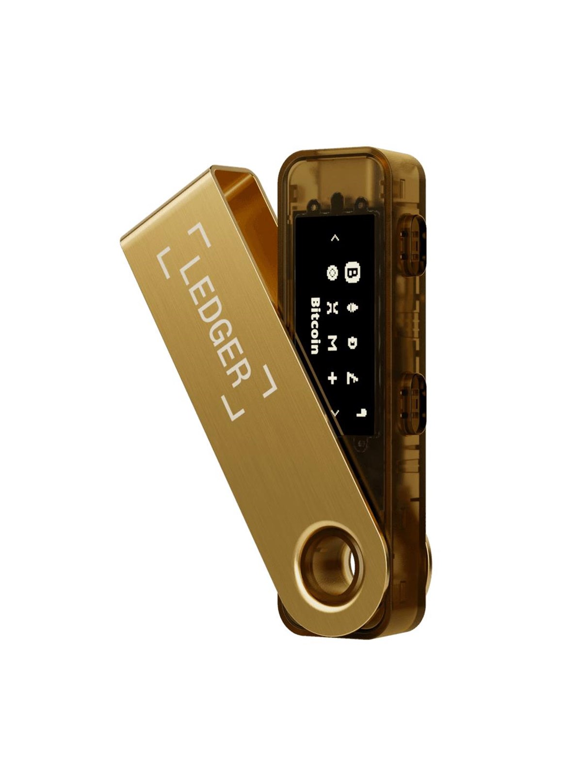 Ledger Nano S Plus Gold Crypto Hardware Wallet, Mobil Tilbehør