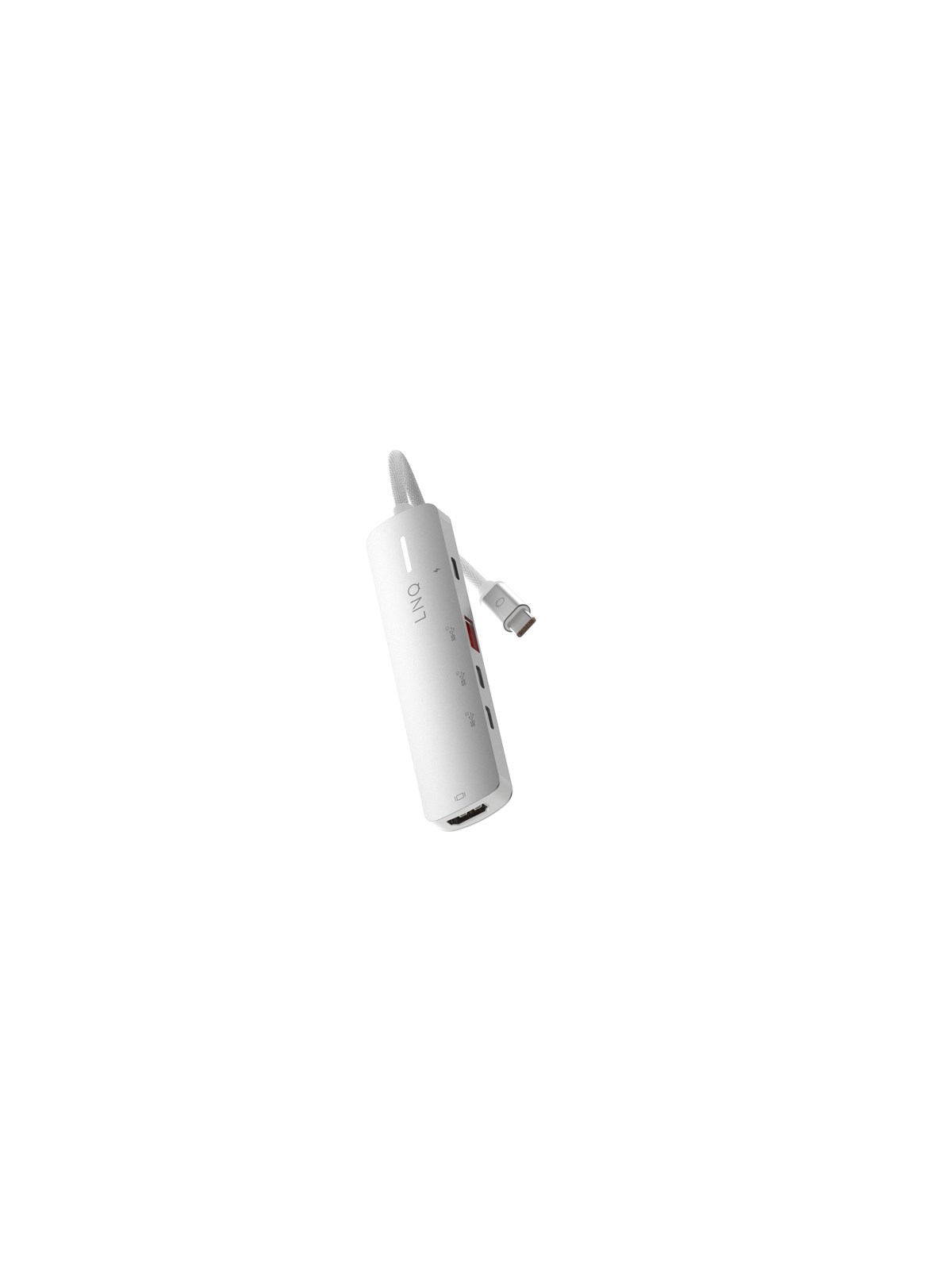 LINQ 5in1 PRO 140W USB-C Multiport Hub | Space Grey-White, Docking Station