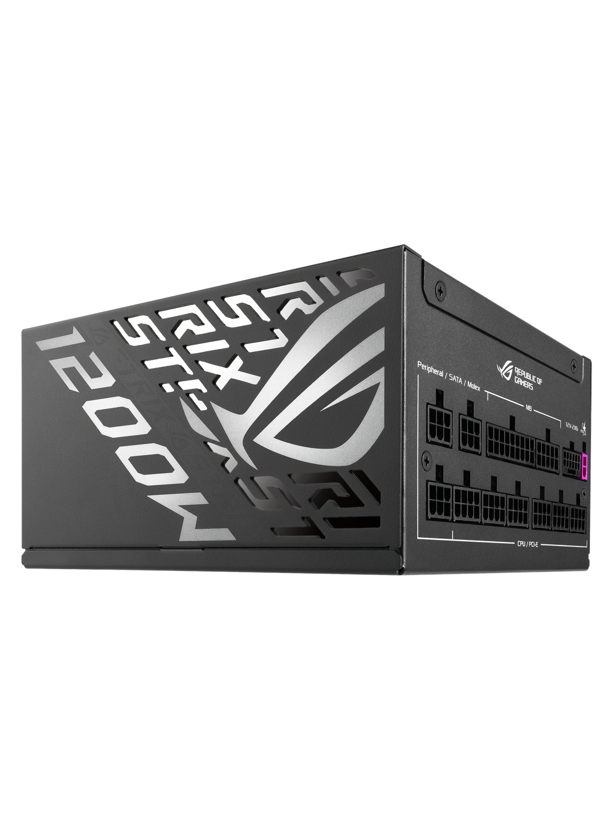 ASUS ROG Strix 1200W Platinum Strømforsyning - 1200 Watt - 135 mm - ATX 3.1 - 80 Plus Platinum certified
