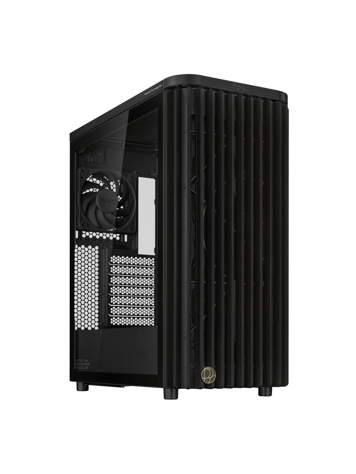 ASUS PROART PA401 Wood TG - Kabinet - Miditower - Sort, Kabinet