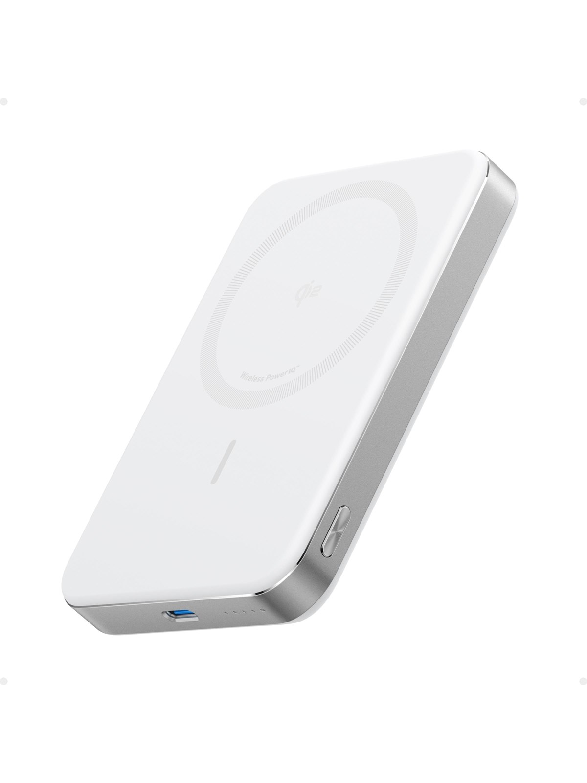 Anker MagGo Power Bank (10K Slim) - White Powerbank - Hvid - 10000 mAh, Powerbank