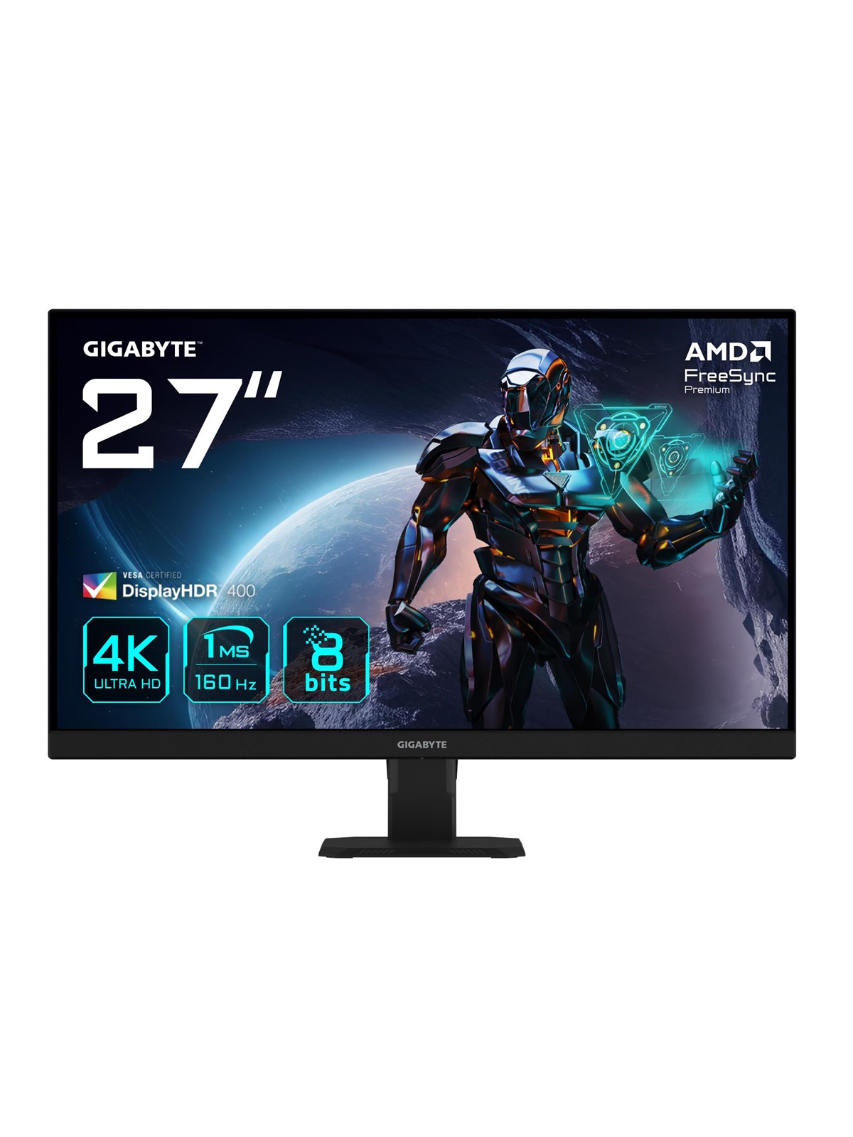 27" GIGABYTE GS27U - 3840x2160 (4K) - 160Hz - IPS, Computerskærm
