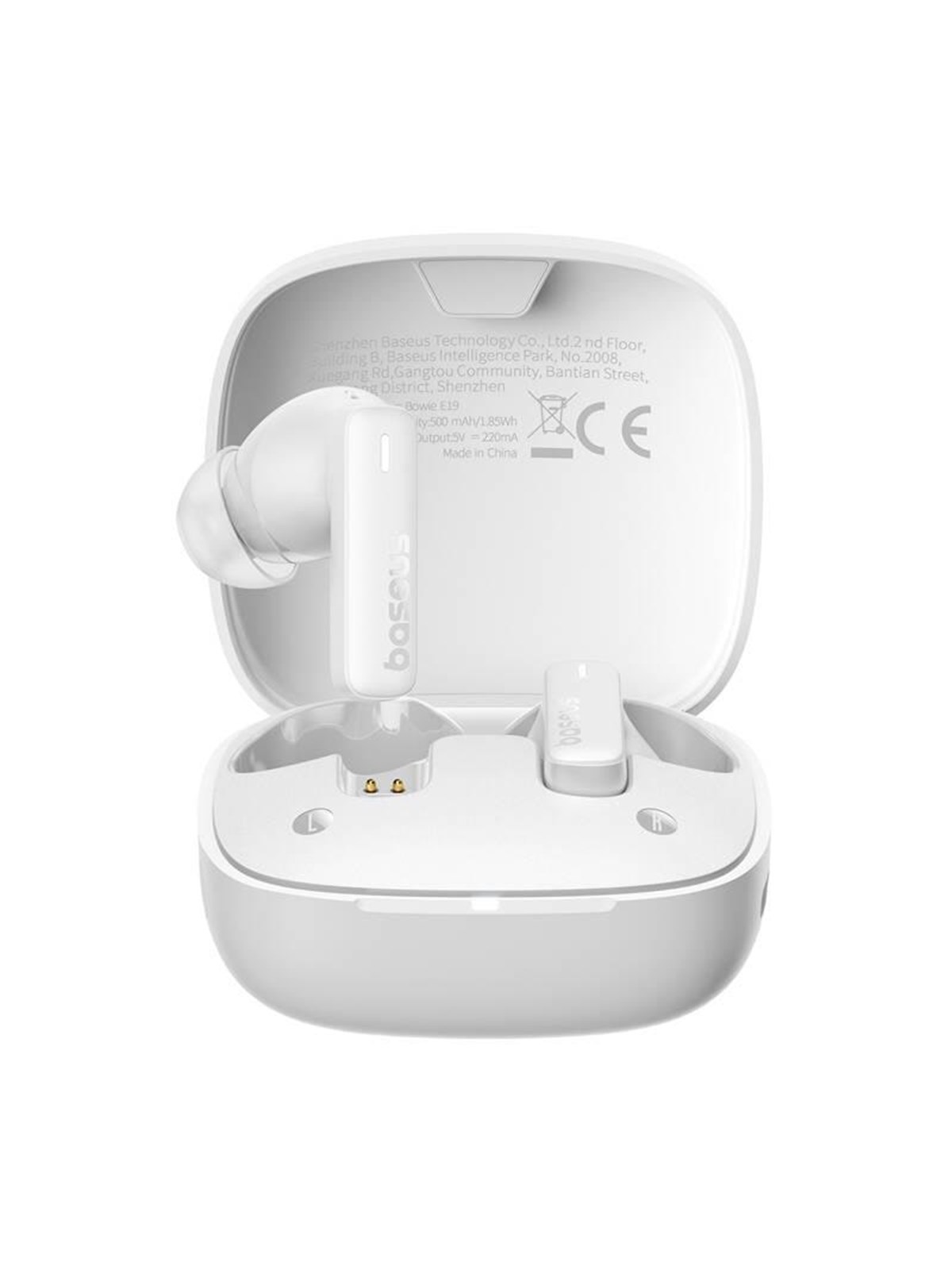 Baseus TWS Bowie E19 Headphones (white), Hovedtelefonerheadset2