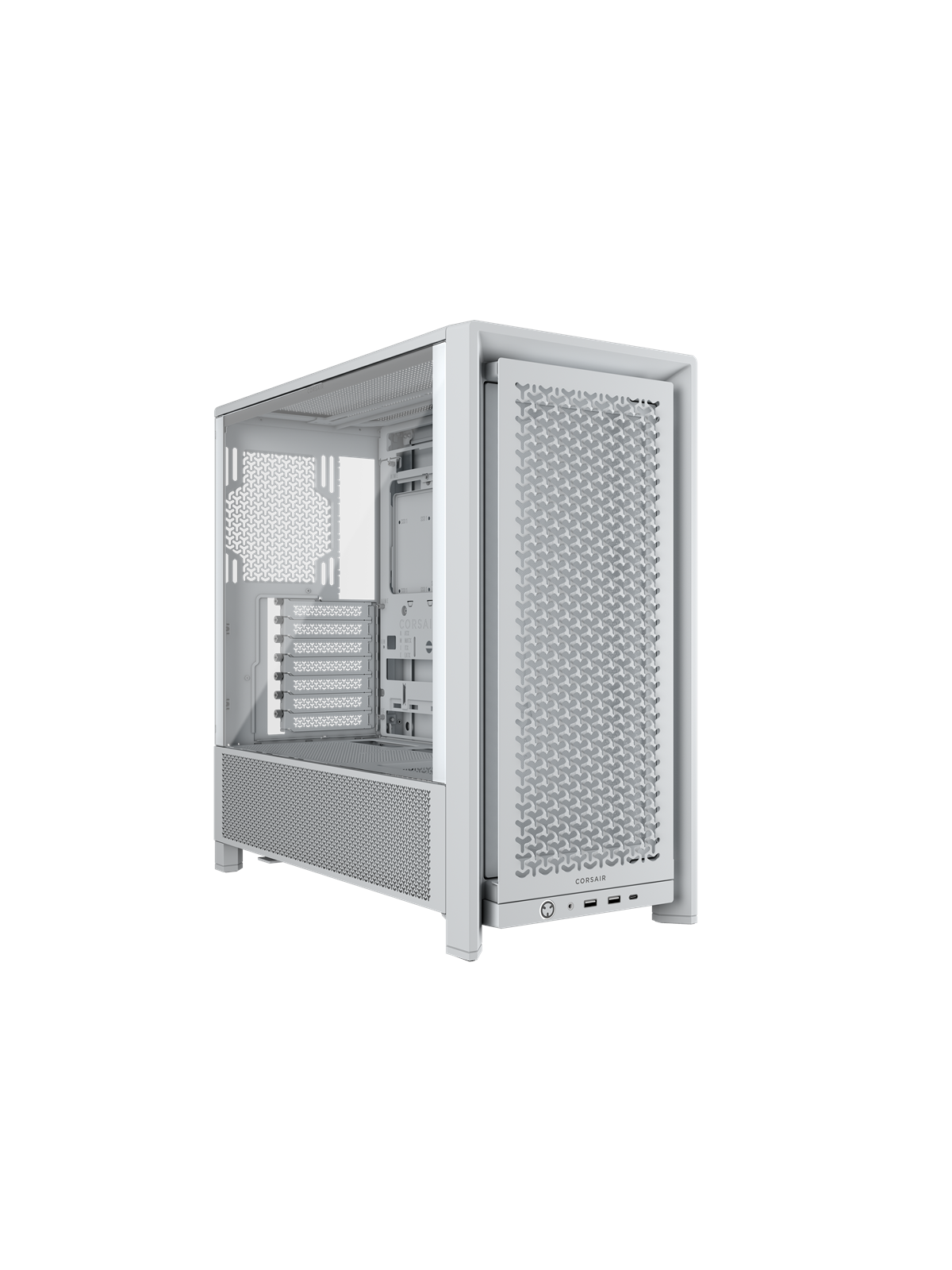 Corsair Frame 4000D - Kabinet - Miditower - Hvid, Kabinet