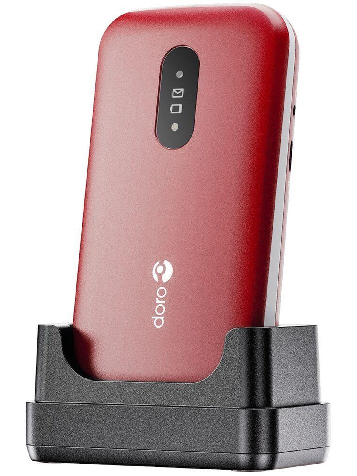 Doro 2821 4G - Red, Mobiltelefon