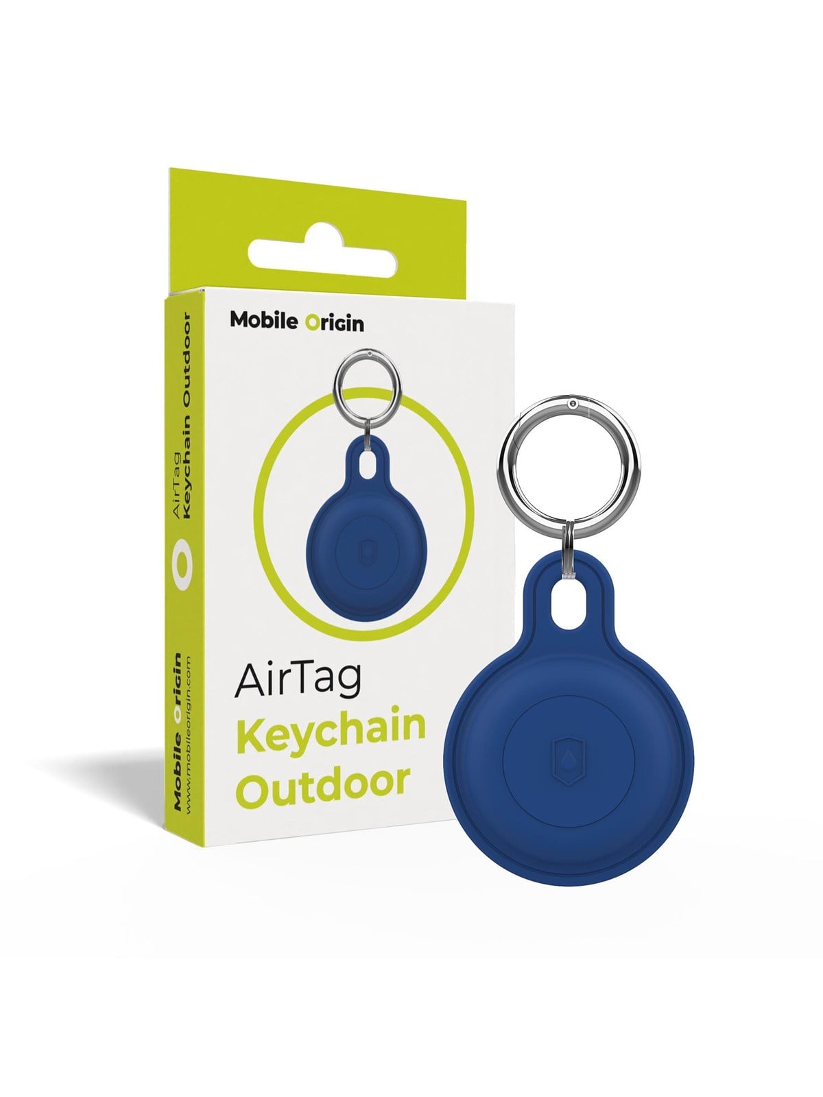 Mobile Origin AirTag Outdoor KeyChain - blue, Mobil Tilbehør