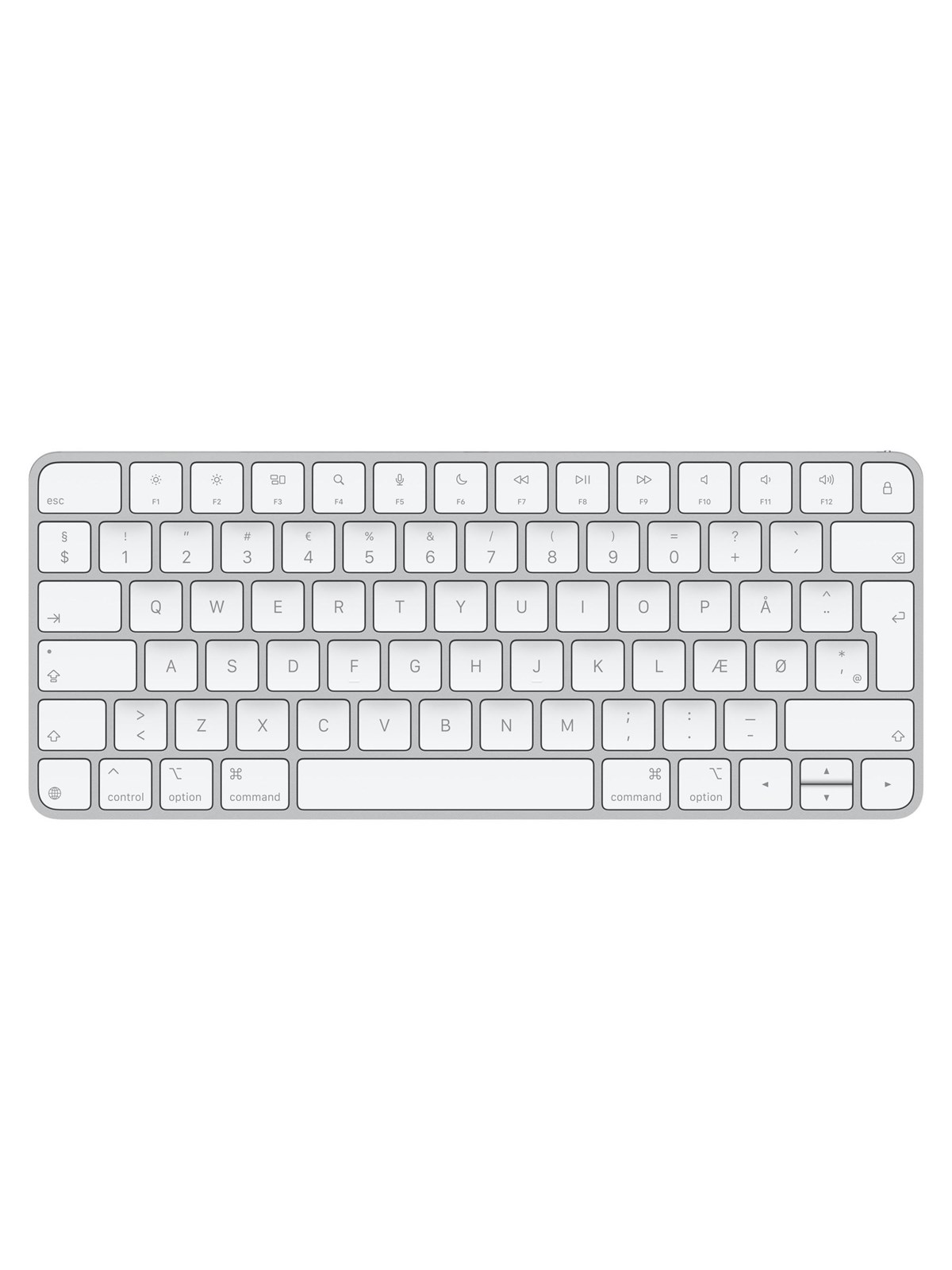 Apple Magic Keyboard (USB-C) - Tastatur - Dansk - Hvid, Tastatur