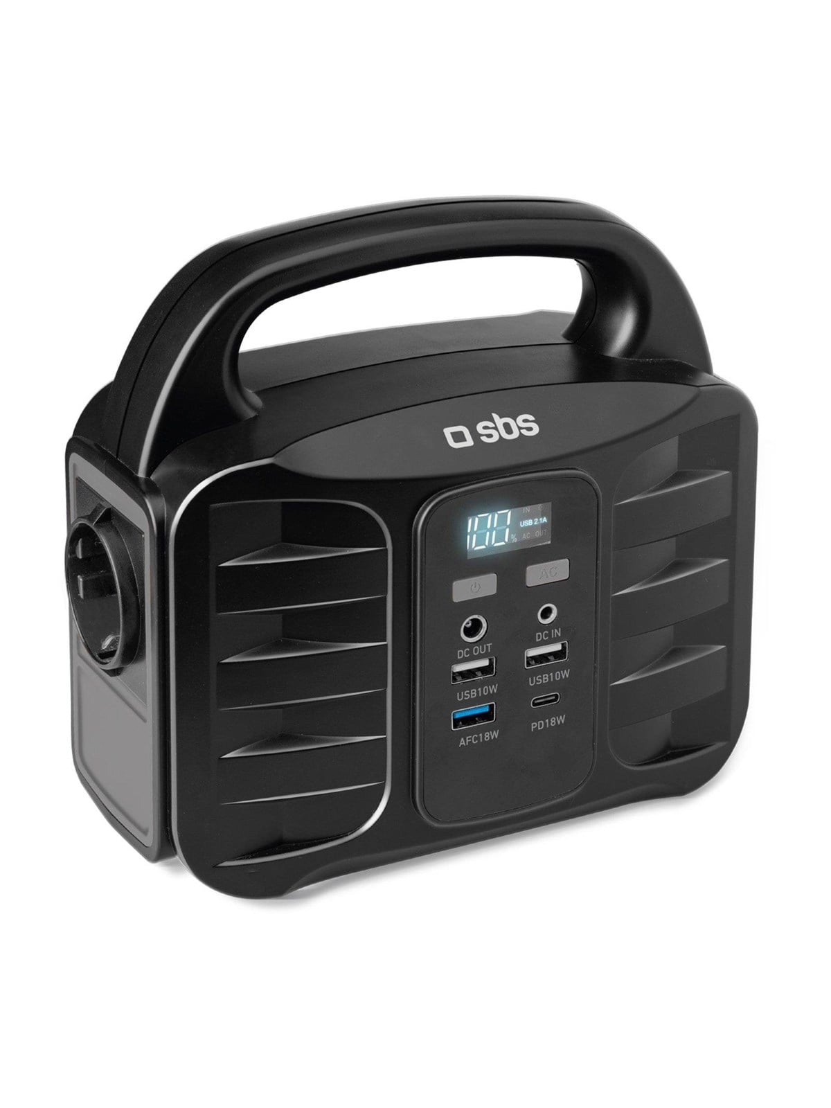 SBS Sbs Portable 150W charging station - Sort, Power Station
