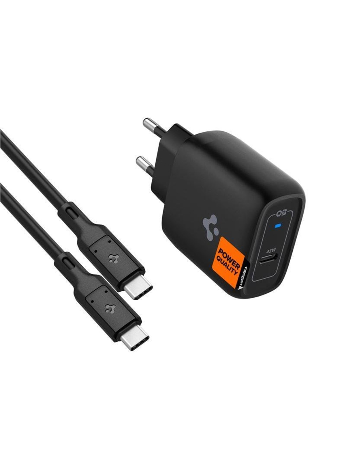 Spigen ArcStation Pro 45W Wall Charger - black, Mobil Oplader