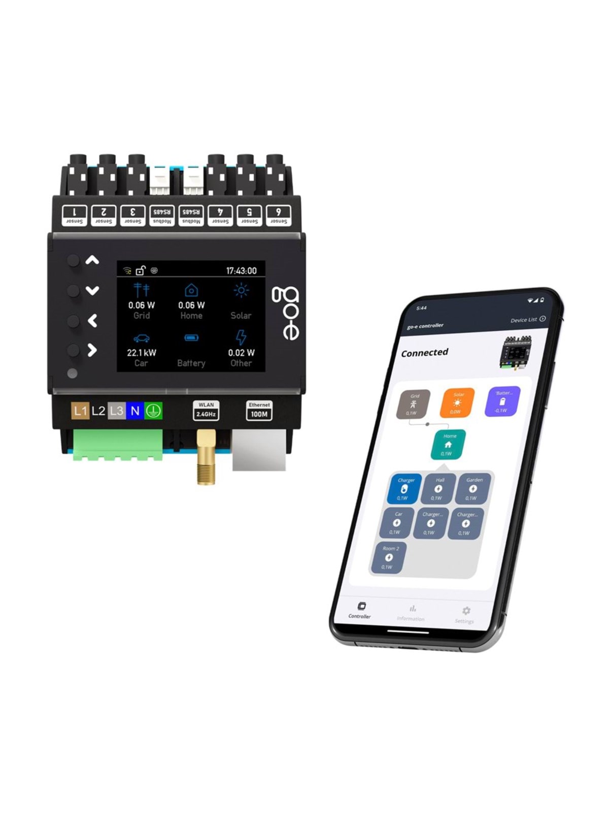 go-e Controller, Ladeboks
