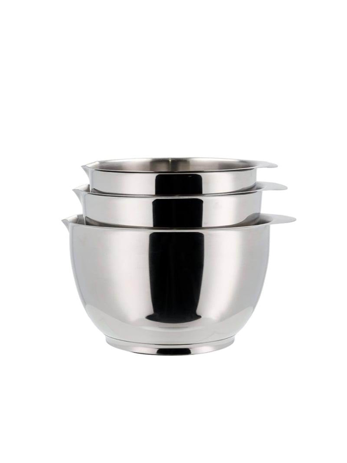 Rosti Mepal Rosti - Margrethe bowl - Set of 3 - Steel (23921), Køkkentilbehør