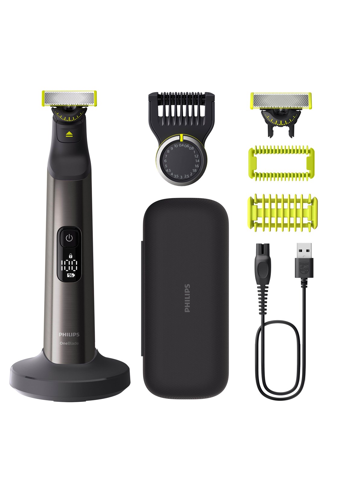 Philips Skægtrimmer OneBlade Pro QP6652/61, Hårtrimmer