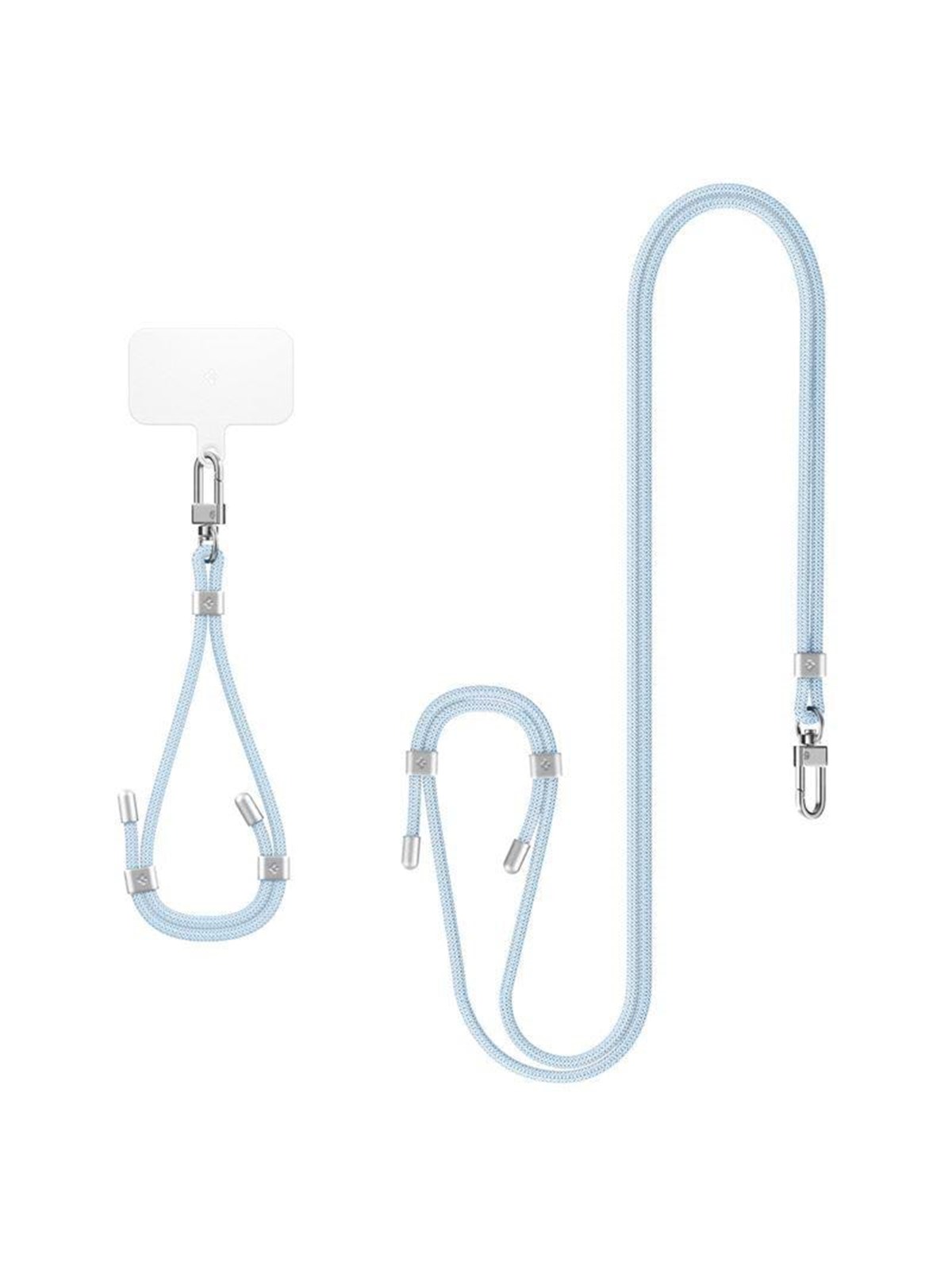 Spigen Universal Set 2 (Cross Body Strap 1P + Wrist Strap 1P + ConTag2 1P) - mute blue